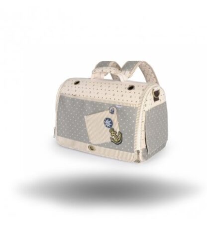 Camon cane trasportino zaino ancora grigio 45 x 24 x 30 cm