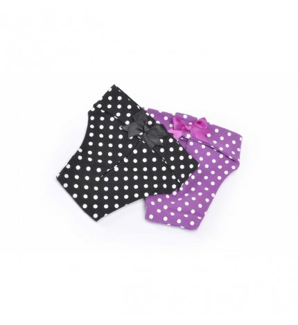 CAMON MUTANDINA POIS CON FIOCCO VIOLA 2XS