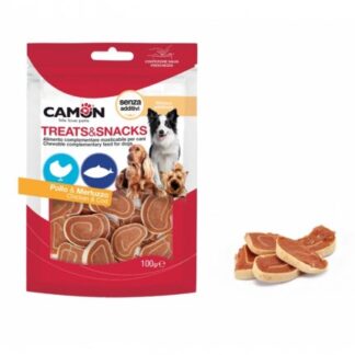 CAMON SNACK CANE AL POLLO & SUSHI 100 GR