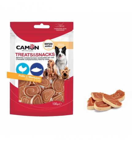 CAMON SNACK CANE AL POLLO & SUSHI 100 GR