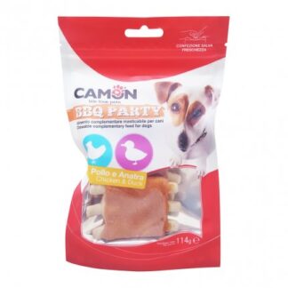 CAMON SNACK CANE BBQ PARTY COSTINE LARGE AL POLLO E ANATRA DA 114 GR