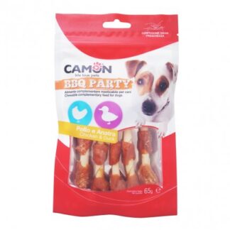 CAMON SNACK CANE BBQ PARTY KEBAB AL POLLO E ANATRA DA 65 GR