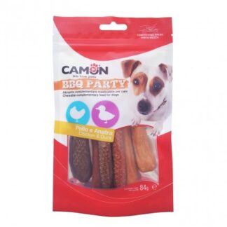 CAMON SNACK CANE BBQ PARTY ROTOLINI AL POLLO E ANATRA DA 84 GR