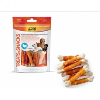 CAMON SNACK CANE OSSO CON POLLO 80 GR