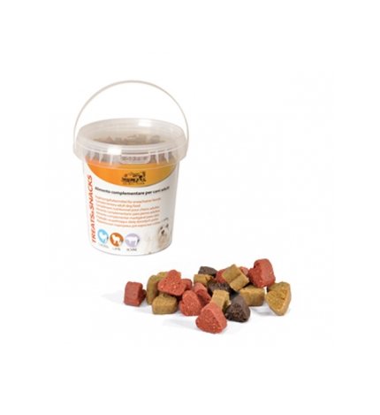 CAMON SNACK CANE SNACKBOX MINI HEARTS 140 GR