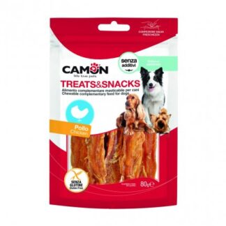 Camon snack cane soft strips al pollo da 80 gr