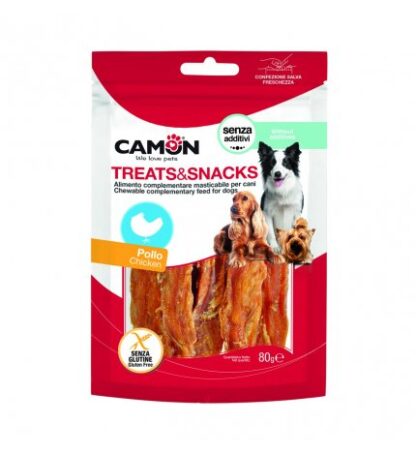 Camon snack cane soft strips al pollo da 80 gr