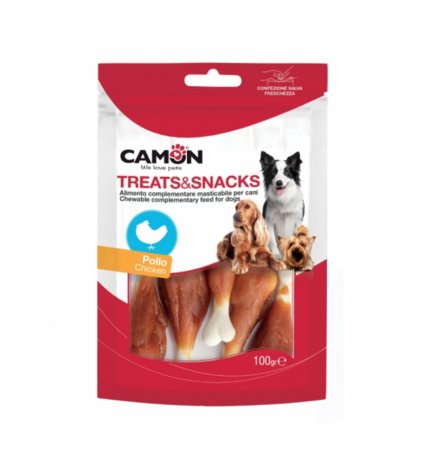 CAMON SNACK CANE TREATS AL POLLO 100 GR