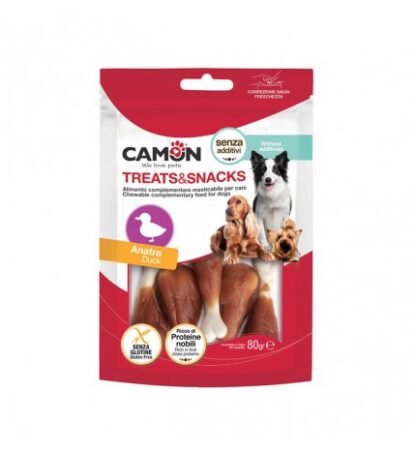 CAMON SNACK CANE TREATS COSCIA DI ANATRA 80G