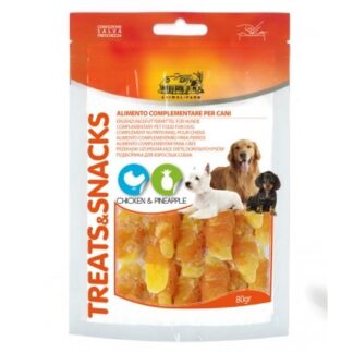CAMON SNACK CANE TREATS POLLO E ANANAS 80 GR