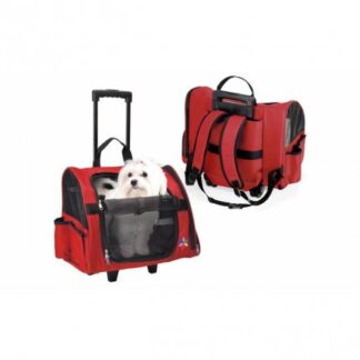 CAMON TRASPORTINO MULTIUSO 43 x 26 x 36 CM ROSSO