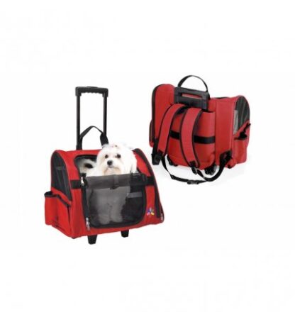 CAMON TRASPORTINO MULTIUSO 43 x 26 x 36 CM ROSSO