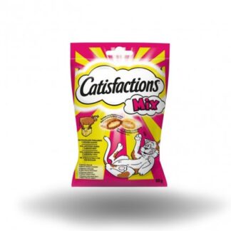 CATISFACTION GATTO MIX AL MANZO E FORMAGGIO SNACK DA 60 GR