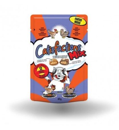 CATISFACTION GATTO MIX AL POLLO E ANATRA DA 60 GR