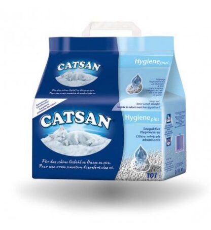 Catsan lettiera gatto hygiene plus da 10 litri