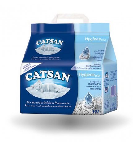 Catsan lettiera gatto hygiene plus da 10 litri