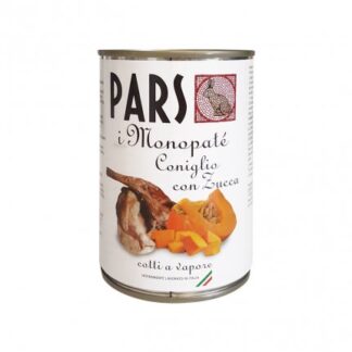 CERERE CANE PARS MONOPROTEICO PATE' AL CONIGLIO CON ZUCCA DA 405 GR