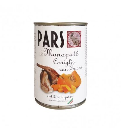 CERERE CANE PARS MONOPROTEICO PATE' AL CONIGLIO CON ZUCCA DA 405 GR