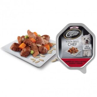 CESAR CANE CHEF AL MANZO ALLA GRIGLIA DA 150 GR