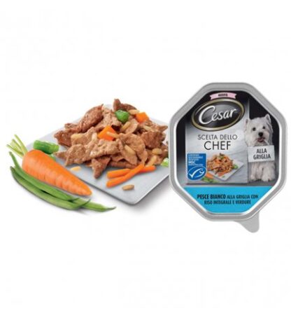 CESAR CANE CHEF PESCE ALLA GRIGLIA DA 150 GR