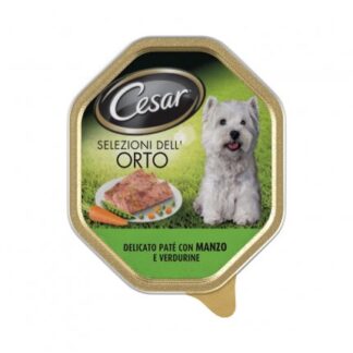 CESAR CANE SELEZIONI DELL'ORTO AL MANZO E VERDURINE DA 150 GR