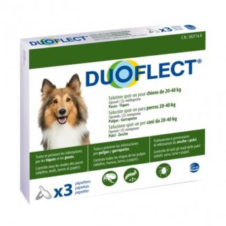 Ceva duoflect antiparassitario cane da 20 a 40 kg spot on da 3 pipette