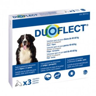Ceva duoflect antiparassitario cane da 40 a 60 kg spot on da 3 pipette