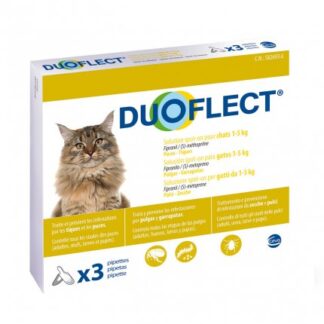 Ceva duoflect antiparassitario gatto da 1 a 5 kg spot on da 3 pipette