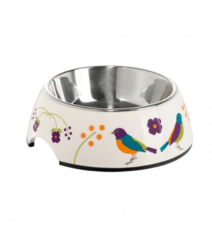 Ciotola melamine bowl 700ml uccelli