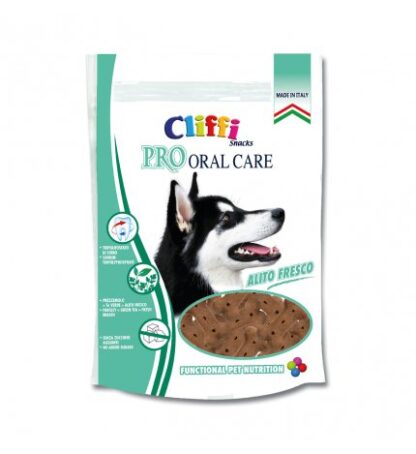 CLIFFI CANE SNACK PRO ORAL CARE ALITO FRESCO DA 100 GR
