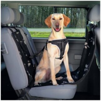 Coprisedili per automobile 0,65x1,45m nero/beige