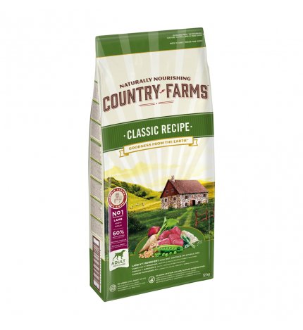 COUNTRY FARMS CLASSIC CANE ADULT CON AGNELLO DA 12 KG