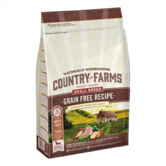 COUNTRY FARMS GRAIN FREE CANE ADULT CON TACCHINO DA 2,5 KG