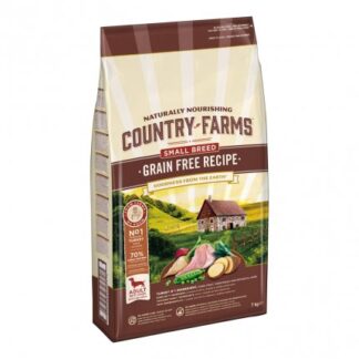 COUNTRY FARMS GRAIN FREE CANE ADULT CON TACCHINO DA 7 KG