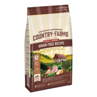COUNTRY FARMS GRAIN FREE CANE PUPPY CON TACCHINO DA 7 KG