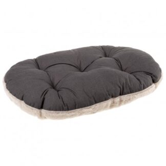 CUSCINO RELAX 100/12 CON PELO MARRONE-BEIGE