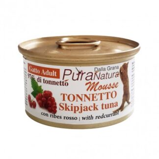 DALLA GRANA PURA NATURA GATTO ADULT MOUSSE TONNO DA 85 GR IN LATTINA