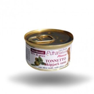 DALLA GRANA PURA NATURA GATTO STERILIZZATO MOUSSE TONNETTO DA 85 GR IN LATTINA