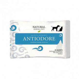 Derbe cane natural derma pet salviette antiodore da 35 pezzi