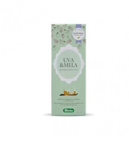 DERBE CANE NATURAL DERMA PET SHAMPOO DELICATO UVA & MELA DA 200 ML