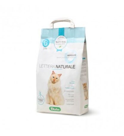 DERBE GATTO LETTIERA NATURAL DERMA PET ANTIODORE DA 6 LITRI 2,85 KG