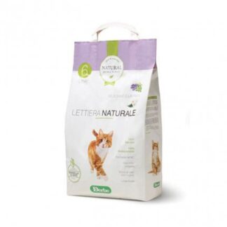 DERBE GATTO LETTIERA NATURAL DERMA PET GELSOMINO E LAVANDA DA 6 LITRI 2,85 KG