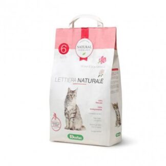 DERBE GATTO LETTIERA NATURAL DERMA PET PEONIA E BUGANVILLE DA 6 LITRI 2,85 KG