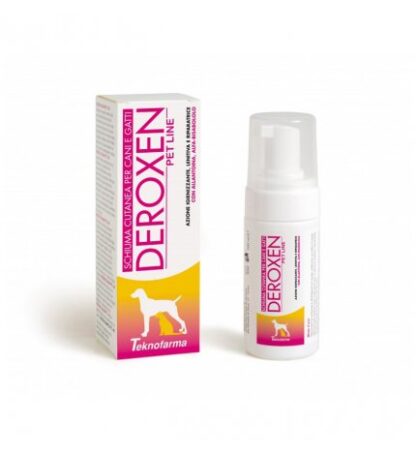 Teknofarma deroxen cane e gatto schiuma 100 ml