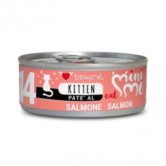 DISUGUAL GATTO KITTEN AL SALMONE DA 85 GR IN LATTINA