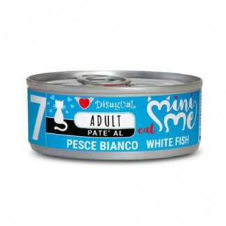 DISUGUAL GATTO PATE' AL PESCE BIANCO DA 85 GR IN LATTINA