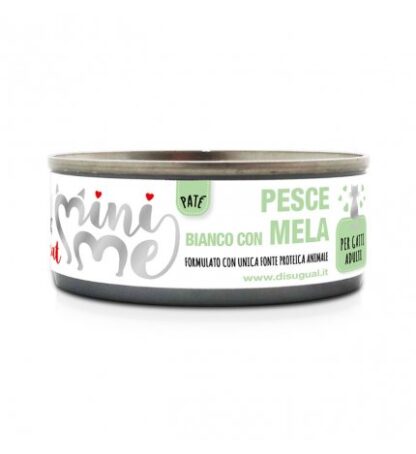 DISUGUAL GATTO PATE' AL PESCE E MELA DA 85 GR IN LATTINA