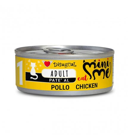 DISUGUAL GATTO PATE' AL POLLO DA 85 GR IN LATTINA