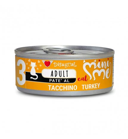 DISUGUAL GATTO PATE' AL TACCHINO DA 85 GR IN LATTINA