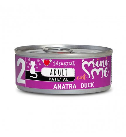 DISUGUAL GATTO PATE' ALL' ANATRA DA 85 GR IN LATTINA